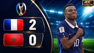 FRANCE 2-0 MOROCCO | EXTENDED GOALS AND HIGHLIGHTS | MBAPPÉ WAS UNSTOPPABLE