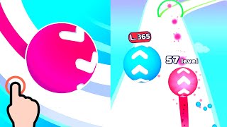 Level Up Balls - Make Big Ball Run - All Levels iOS Android GamePlay