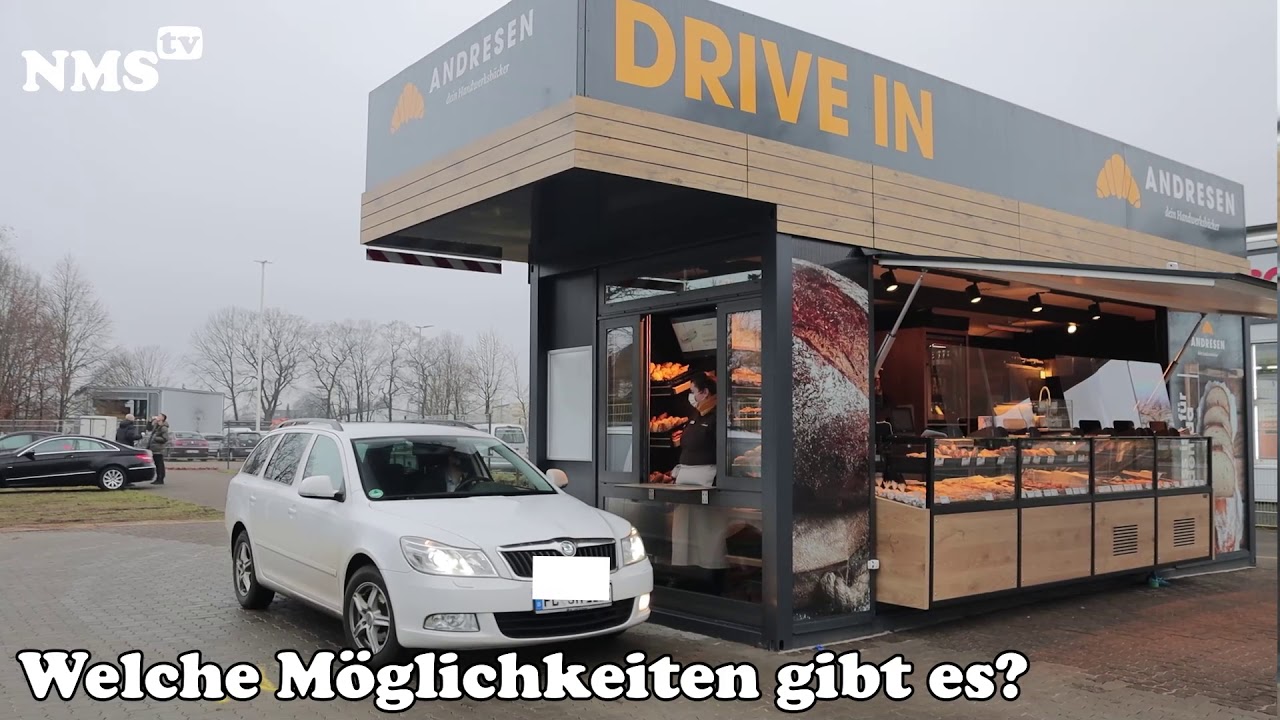 Deutschlands erster Back-Drive-in steht in Neumünster