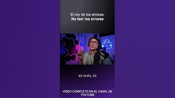 El rey de los errores siendo Junior en Ruby on Rails - #fy #programacion #cleancode #code #junior #1