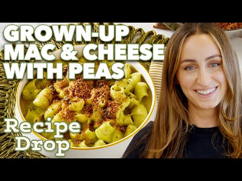 Grown-Up Mac & Cheese with Peas | Recipe Drop | Food52