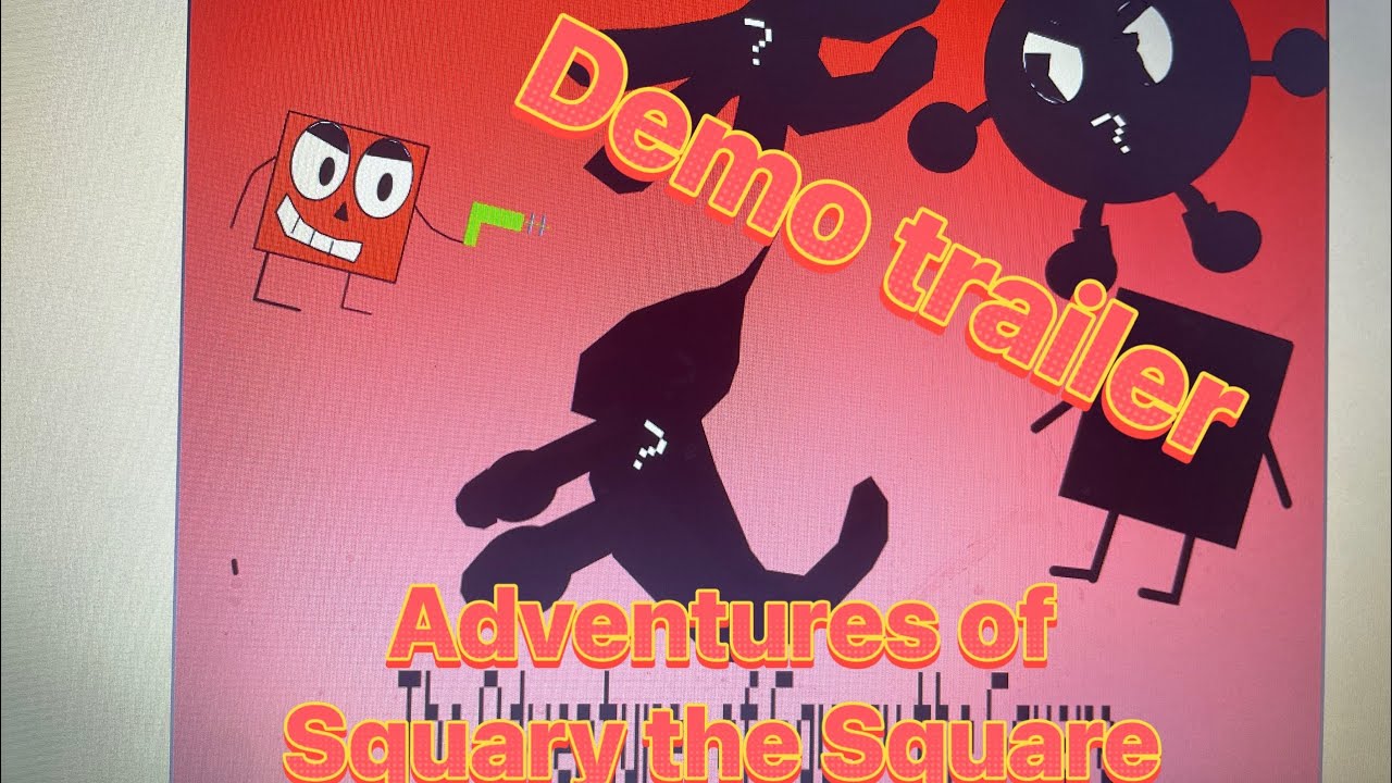 Adventures of Squary the Square-Demo trailer reveal