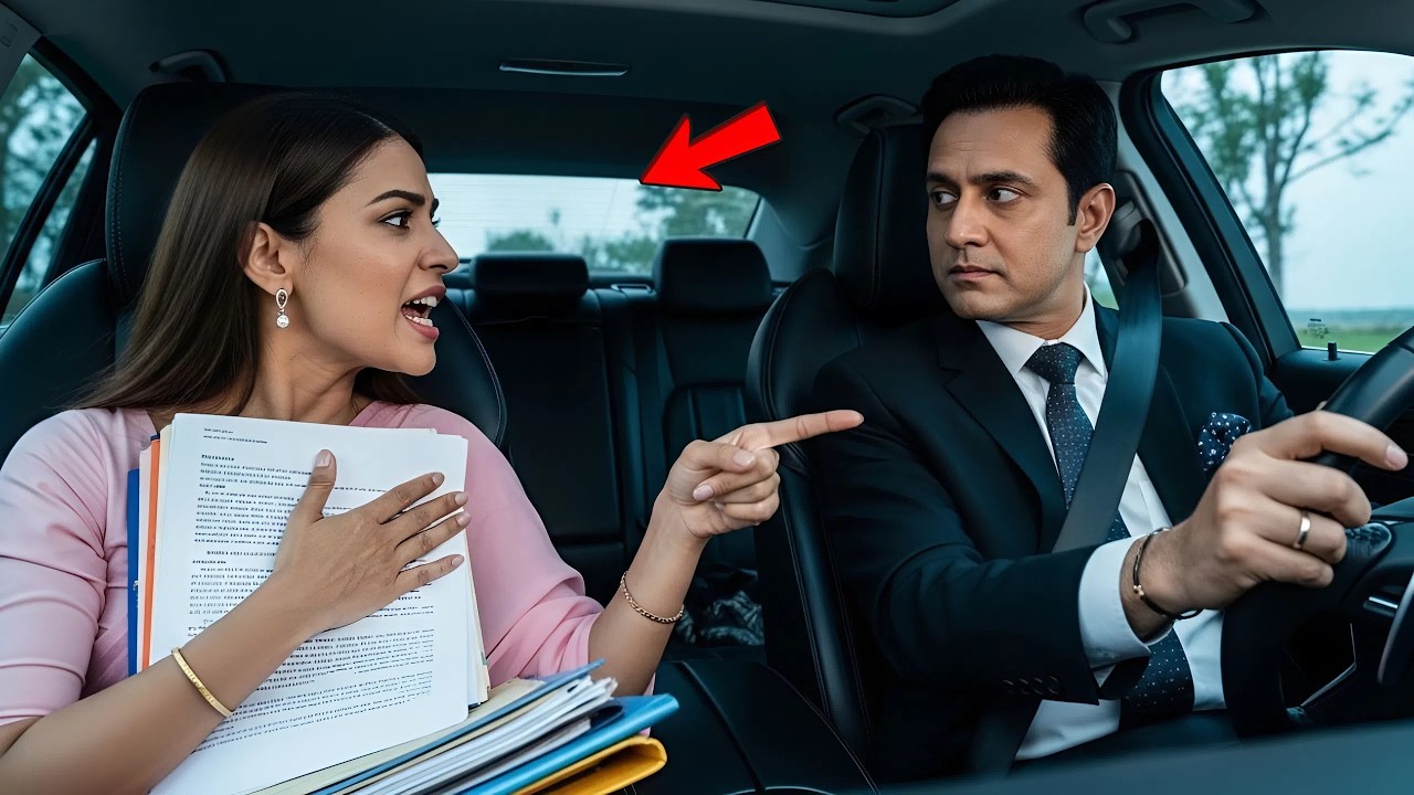 रोल्स-रॉयस को टैक्सी समझ बैठी, CEO ने मुस्कुराकर कहा- अब किराया जिंदगी भर देना होगा! #भारतनाटक