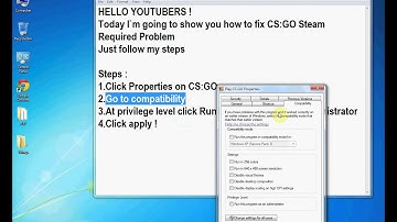 ERROR: CS:GO Require steam [FIX] !!!!