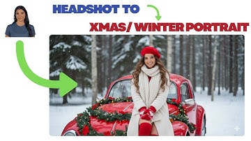 How To Create Stunning Christmas Portrait Using AI | Nano Banana Tutorial