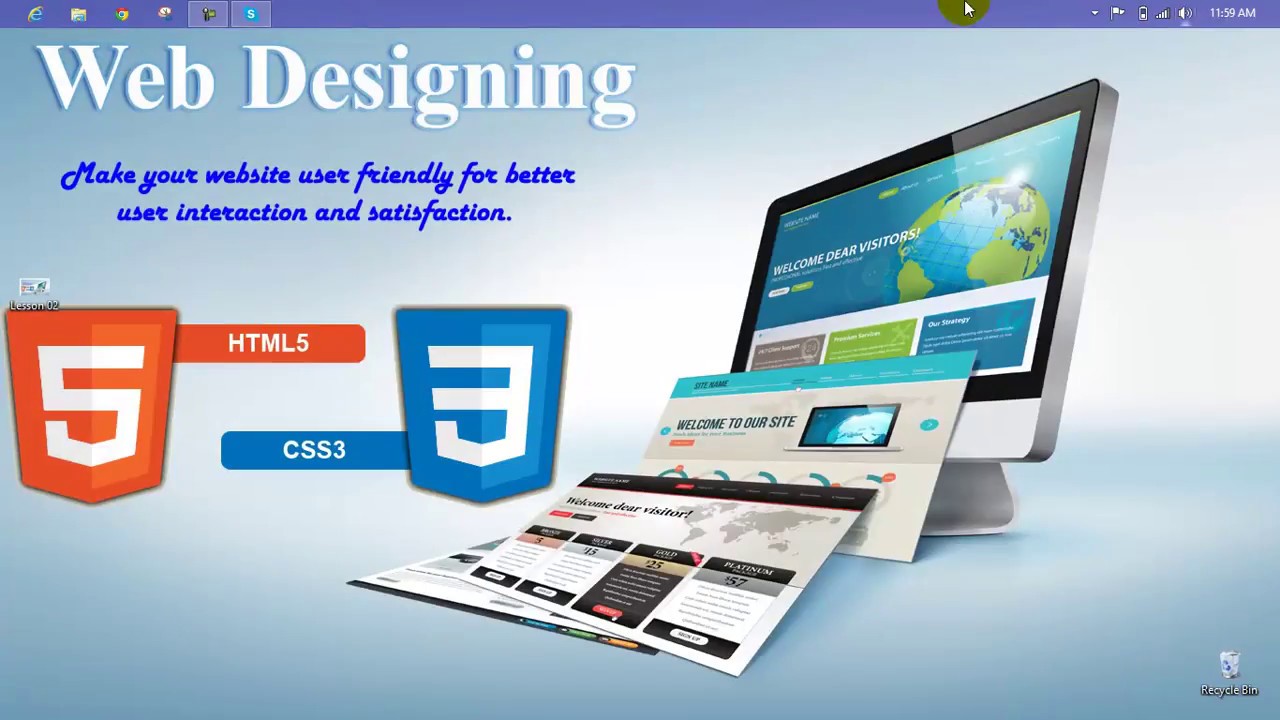 Create a Responsive Website Using HTML5 and CSS3 LESSON 02 - YouTube