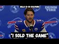 Josh Allen ADMITS he sold the game after EMBARRASSING loss - Post Game Interview - Bills vs Dolphins