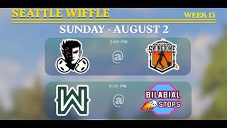 Seattle Wiffleball 2026 - Week 13