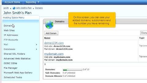 22. How to create a sub-domain in WebsitePanel (www.LotSui.com)