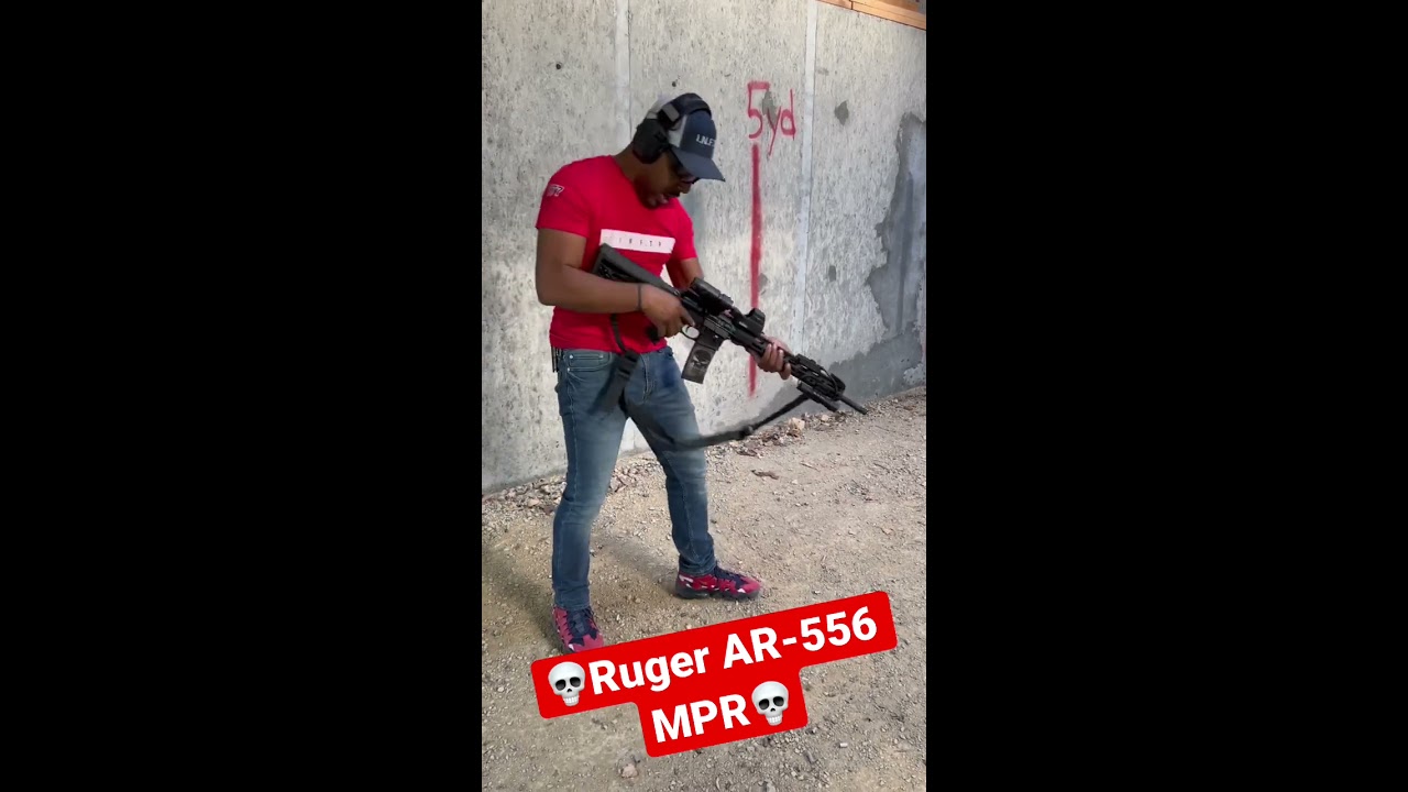 RUGER AR 556 MPR SOLID 15 Shorts Ruger Budget Magdump