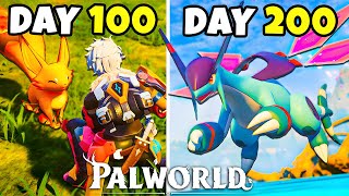 I Survived 200 Days In PALWORLD In HINDI