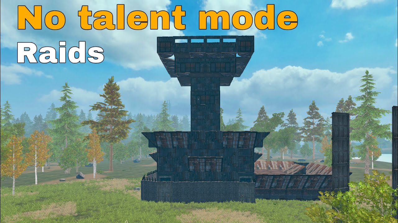 How To Raid Tower Base Without Glider - last island of survival 