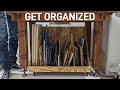 Materials Storage Cart Fits Under a Workbench