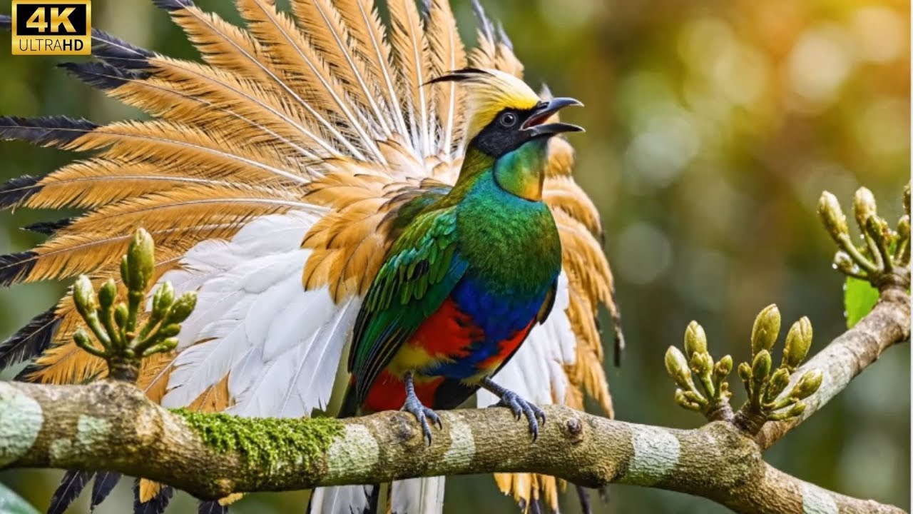 Mysterious Birds of the World 🕊️ Unusual Songs You’ve Never Heard Before  4K Nature ASMR