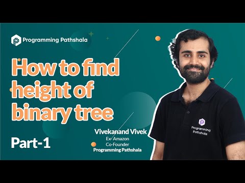 Learn Binary Trees from Scratch Part 11|Height binary tree-1|Learn data structures & algorithms #dsa