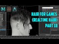 Ornatrix for Maya: Hair for games(real-time hair). Episode 18