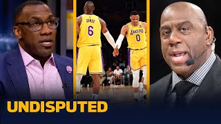 Magic Johnson blames LeBron James for Lakers passing on DeRozan in favor of Westbrook | UNDISPUTED