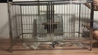 STAINLESS STEEL CAGE ASSEMBLY FOR MY AMERICAN BULLY