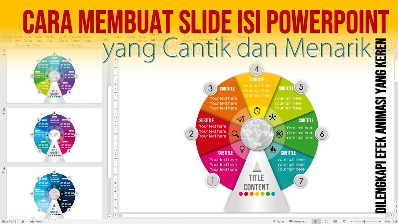 slide presentation yang cantik