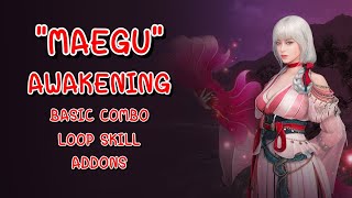 BDO MAEGU AWAKENING BASIC COMBO & LOOP SKILL ADDONS