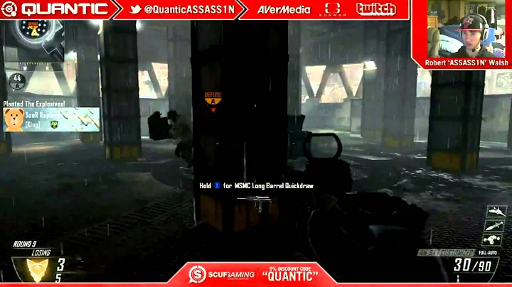 Black Ops 2: 1v4 Ninja Defuse against SoaR