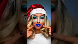 Christmas Filters pick my Makeup! 😱🫣 Viral Funny Makeup