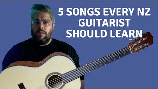 Five Songs Every Nz Guitarist Must Learn
