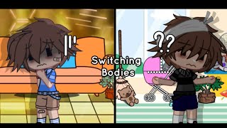 Evan Afton and Gregory switched bodies! | Gacha FNaF | GlamMike