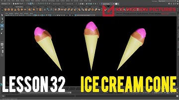 Maya 2022 Tutorial In Hindi | Lesson 32 | Polygon Modeling | IceCream Cone Model | Urdu | Hindi