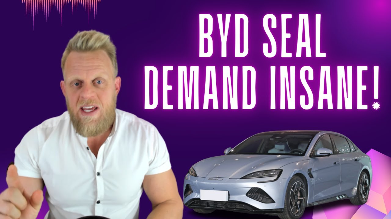 ⁣BYD Seal demand INSANE! Sorry Aussies, it ain't coming soon