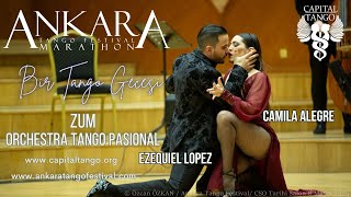 Ezequiel Lopez \u0026 Camila Alegre- Zum (Ankara Tango Festival Concert with Orquestra Tango Pasional)