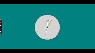 Wall Clock Project with HTML, CSS and JavaScript screenshot 5