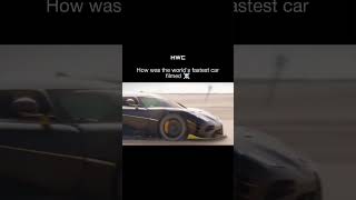 Fastest Car Video Shoot