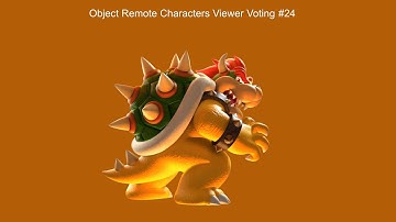 Object Remote Characters Viewer Voting Episode 24