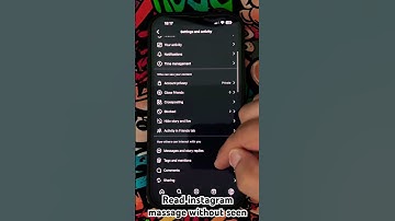 Read İnstagram massage without seen #tricks #tips #hack #instagramhack #readmassagewithoutseen