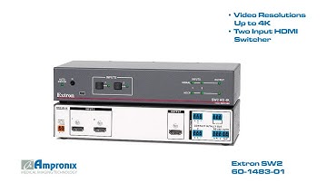 Extron SW2 4K HDMI Switcher (60-1483-01) Sales | Service | Repair | Exchange | Replacement