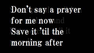 Duran Duran Save A Prayer Lyrics