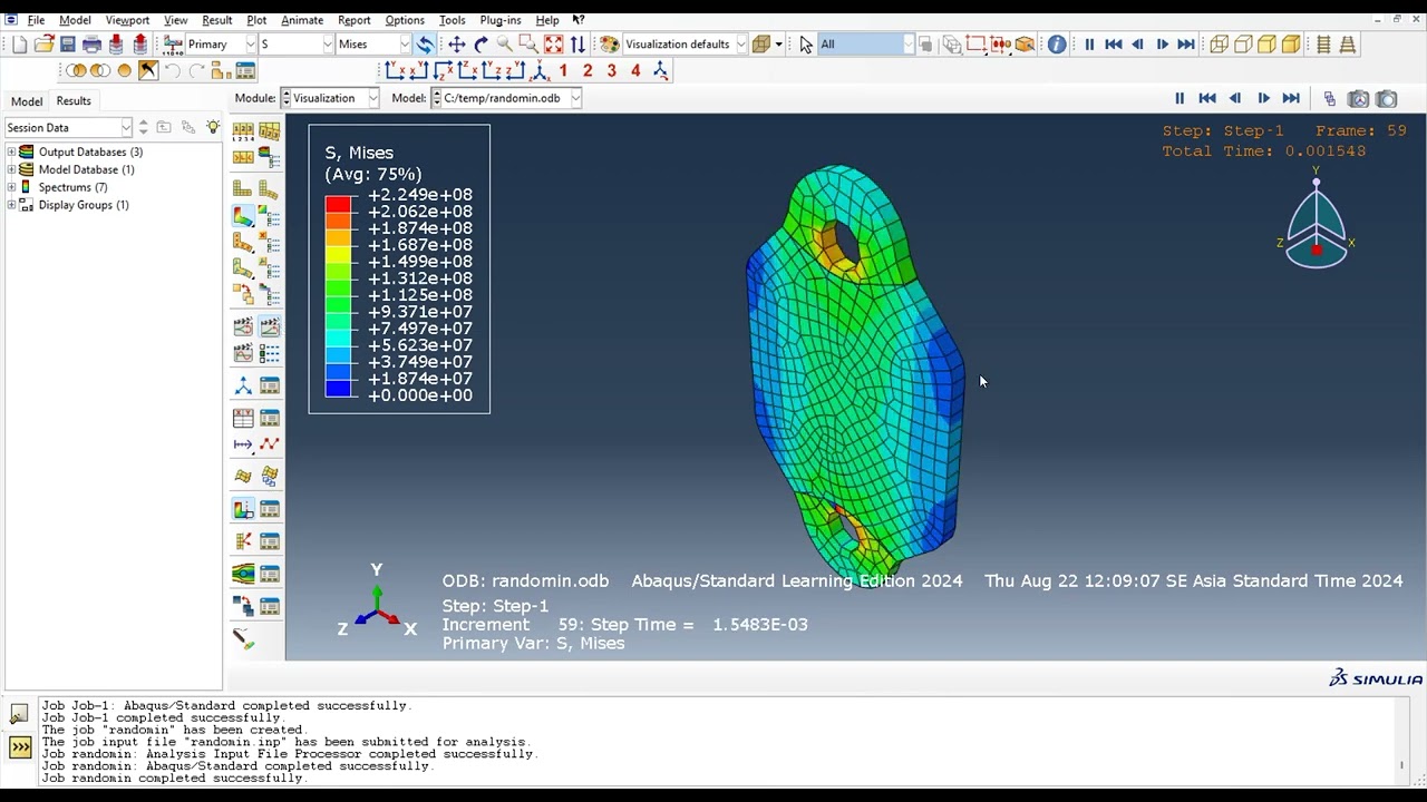 ABAQUS : VCCT and XFEM in Simple Part 