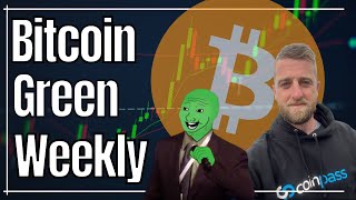 FINALLY A GREEN WEEKLY CANDLE FOR BITCOIN - WHAT NEXT???