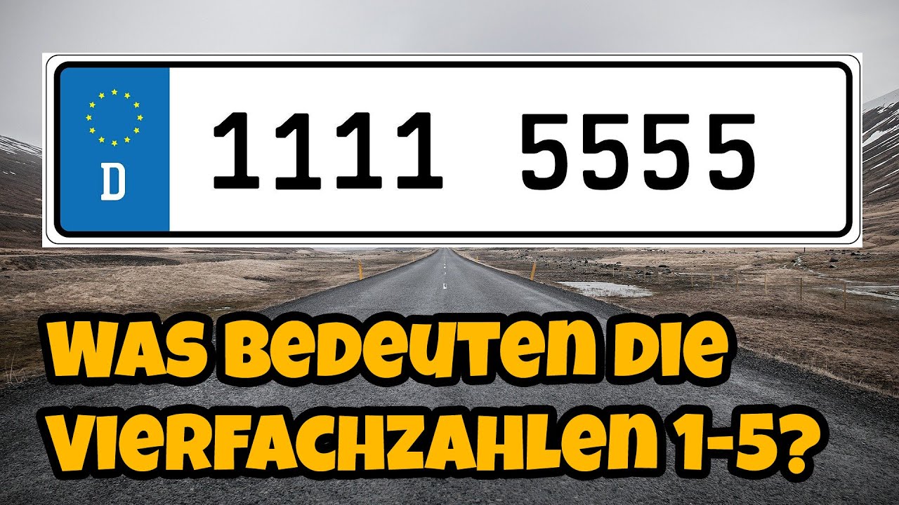 Doppel-, Dreifach- oder Vierfachzahlen - warum siehst Du sie und was bedeuten sie? 1111-5555