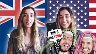 Arab Muslim Brothers React To Aussie Answers 21 Questions America has for Australia