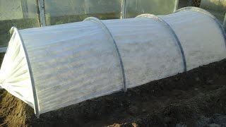Теплица,парник из спанбонда своими руками.\the greenhouse of the spunbond own hands Теплица,парник из спанбонда своими руками.\the greenhouse of the spunbond own hands