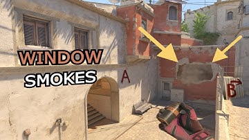 3 MIRAGE WINDOW SMOKES THAT WILL HELP YOU IN CS2