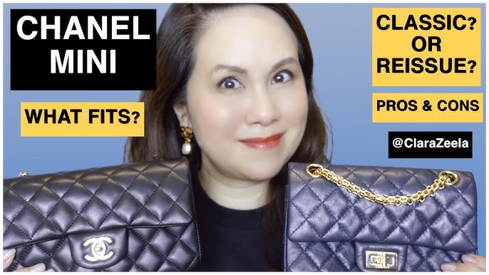 CHANEL MINI REISSUE REVIEW and WHAT FITS 