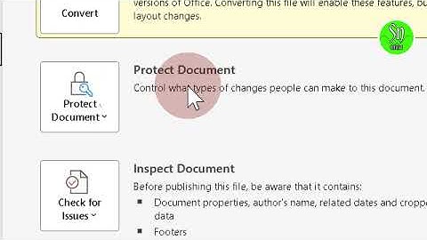 របៀបដាក់ Password ឯកសារក្នុងកម្មវិធី Ms Word [Cambodia Sn]