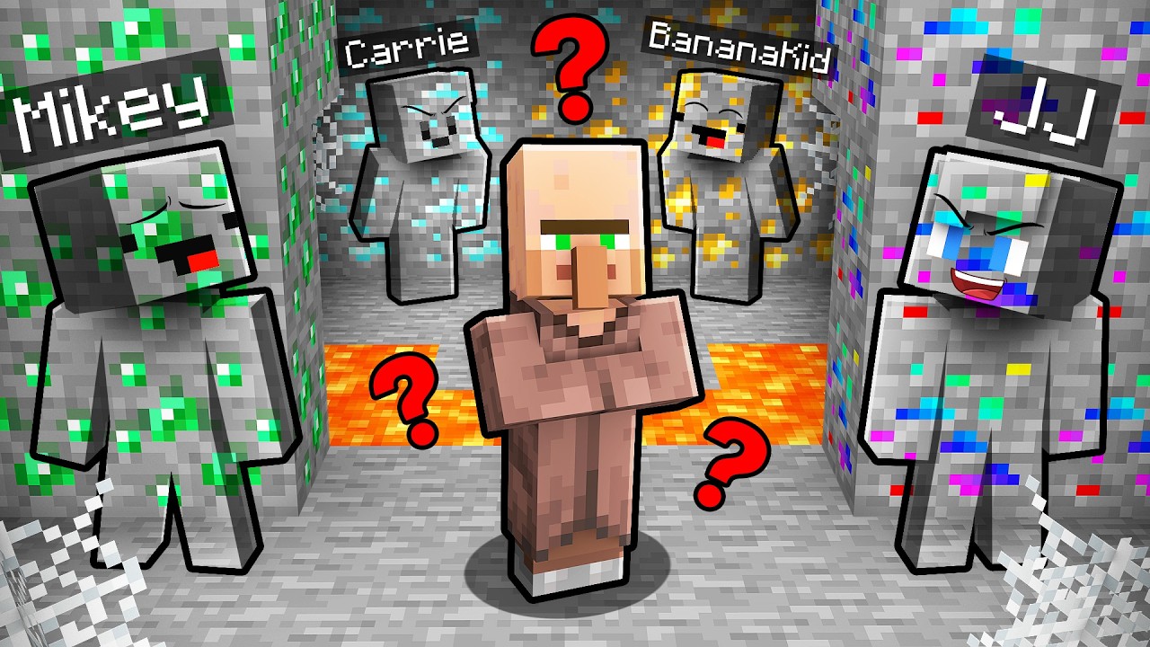 JJ vs Mikey vs Friends: SECRET CAMOUFLAGE HIDE-AND-SEEK in Minecraft!