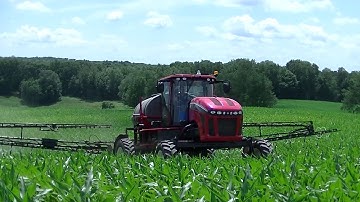 Apache Sprayer with Nutraboss System in Corn