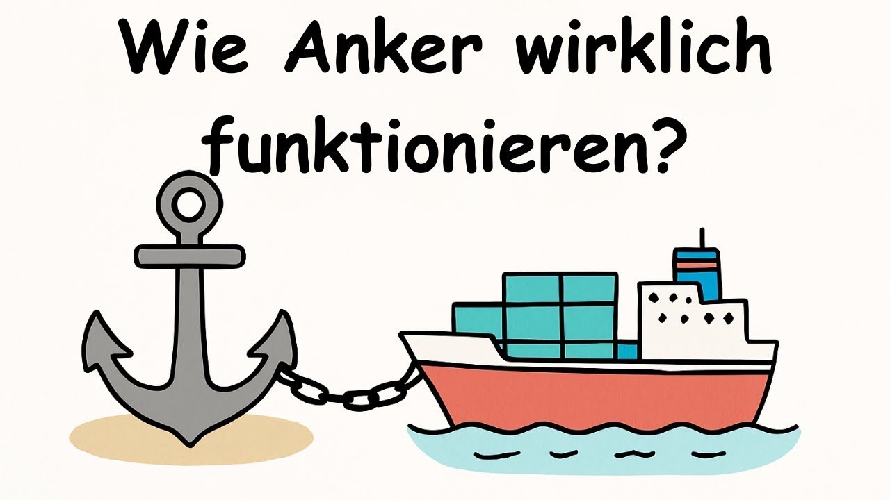 Wie Anker wirklich funktionieren – Physik hinter der Seefahrt einfach erklärt