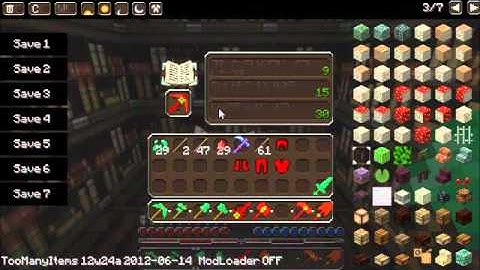 Emerald and Ruby Tools Mod