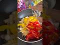 Zero oil Mushroom capsicum Recipe #healthyfood #cooking #shortvideo #mushroom #capsicum